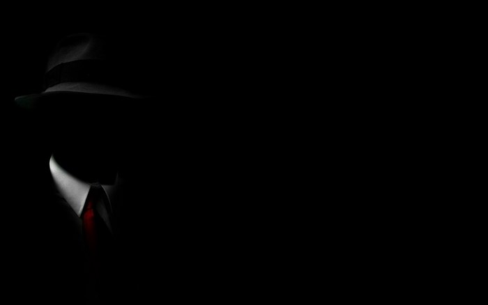 Man in Fedora and Suit