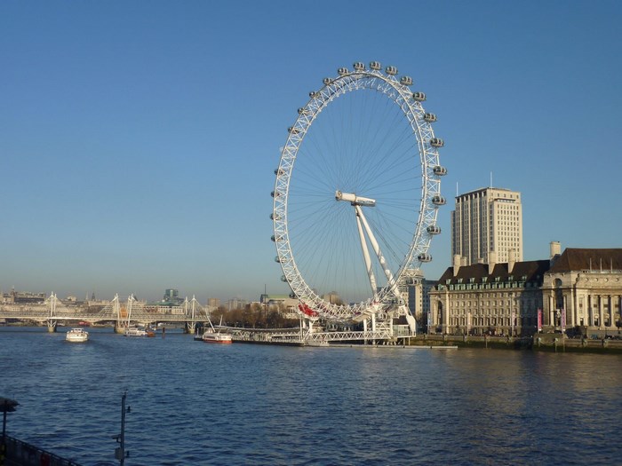 London Eye and River Thames