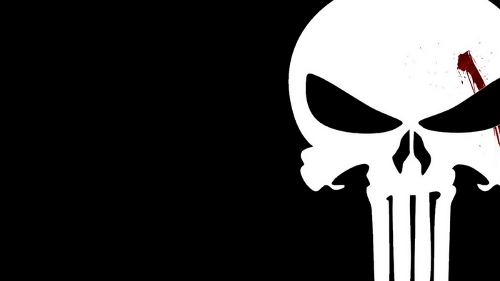 The Punisher skull logo
