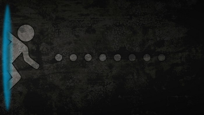 Portal 2 Silhouette and Portals