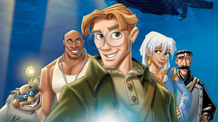 Characters from Atlantis: The Lost Empire