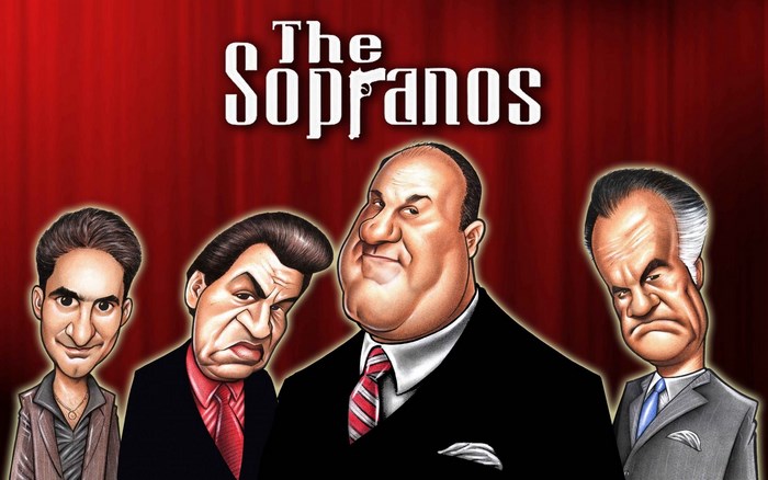 The Sopranos Caricatures