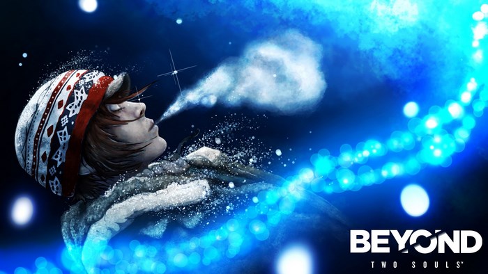 Beyond Two Souls character exhaling steam