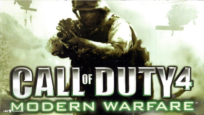 Call of Duty 4: Modern Warfare video game cover
