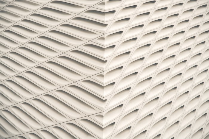 The Broad Museum Architecture Pattern