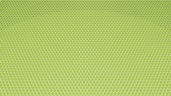 Green Hexagonal Pattern