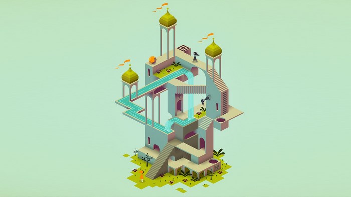 Monument Valley isometric puzzle architecture