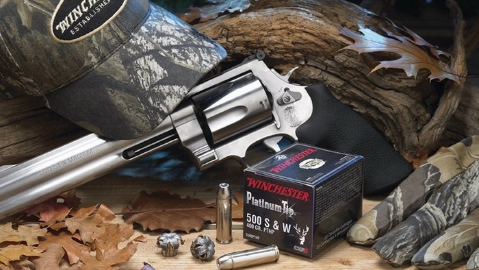 Smith & Wesson 500 Magnum Revolver with Winchester Ammunition