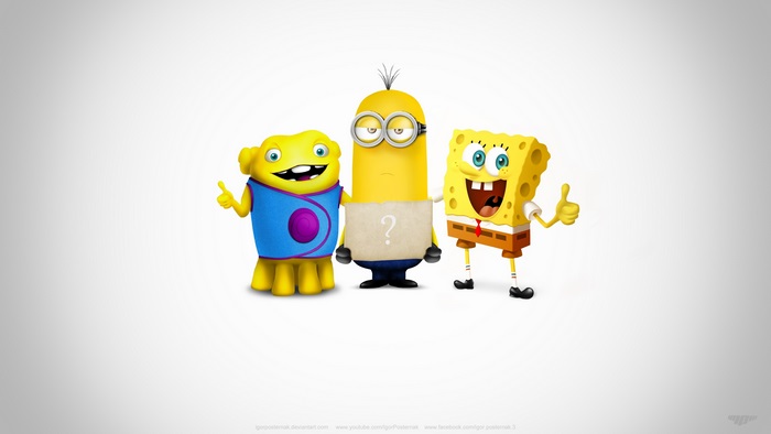 Oh, Minion, and SpongeBob SquarePants 4K