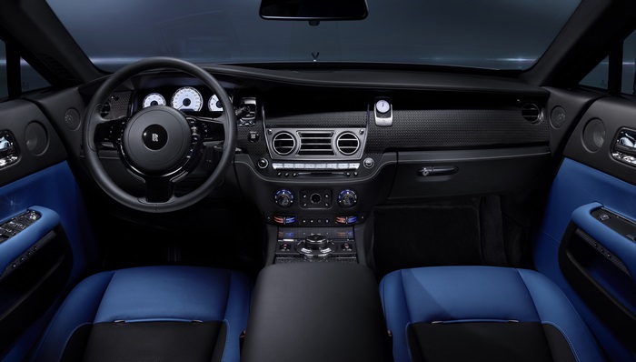 Rolls-Royce Wraith Black Badge interior 4K
