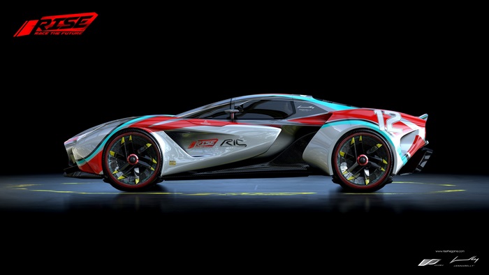 RISE Race the Future concept car 4K