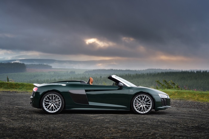 Audi R8 Spyder V10 Plus 4K Convertible