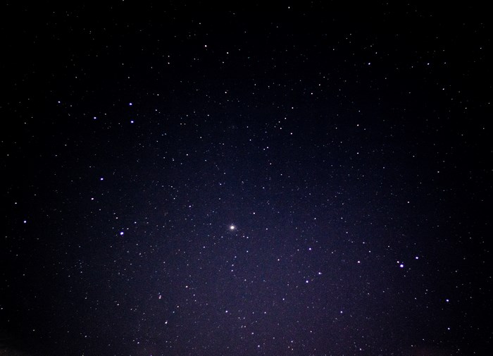 Night sky full of stars