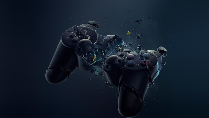 Exploding PlayStation Controller