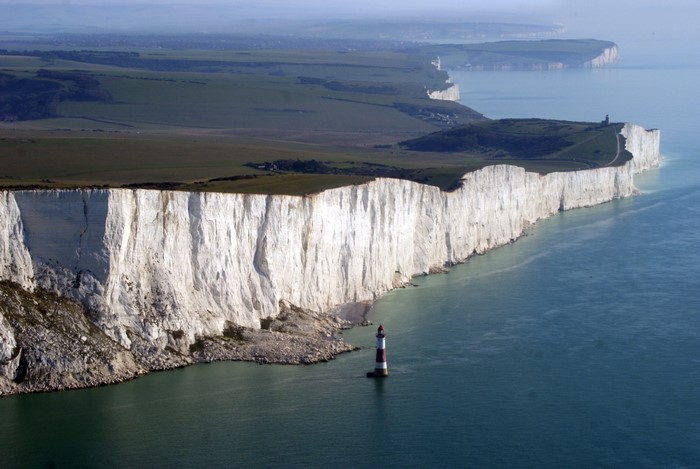 Dramatic Seven Sisters White Cliffs by the Sea