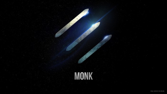Monk logo from Final Fantasy XIV