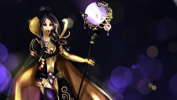 Leblanc from League of Legends fan art