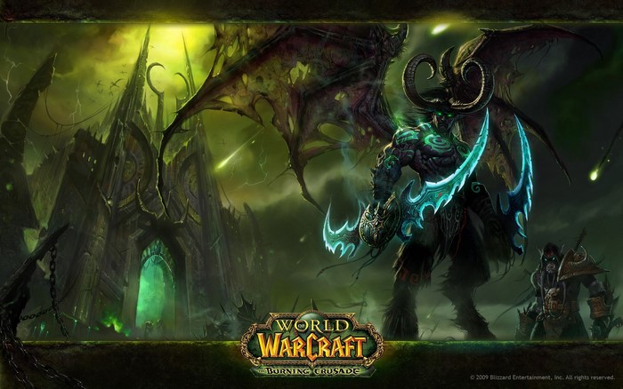 Illidan Stormrage from World of Warcraft: The Burning Crusade