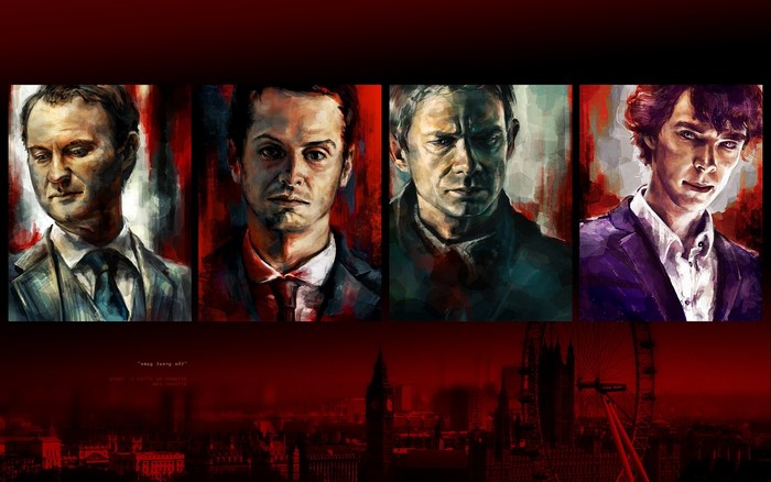 Sherlock characters from Sherlock