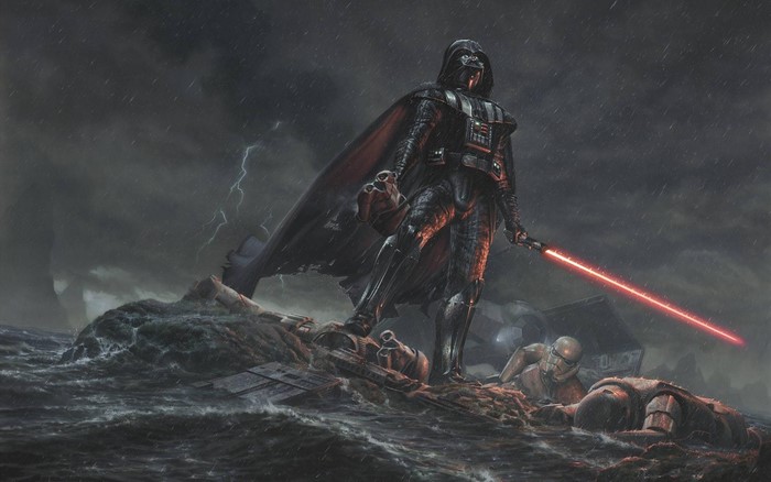 digital art movies star wars drawing darth vader
