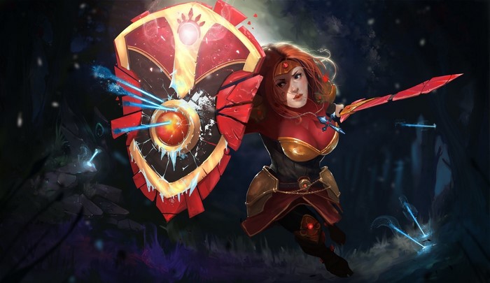 Leona from League of Legends artwork