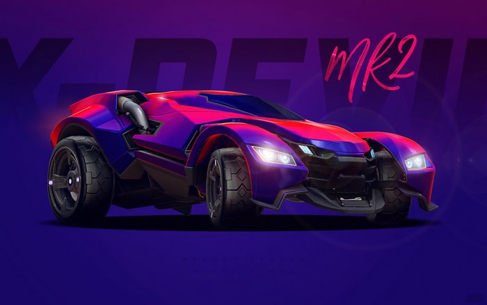 X Devil MK2 car from Rocket League