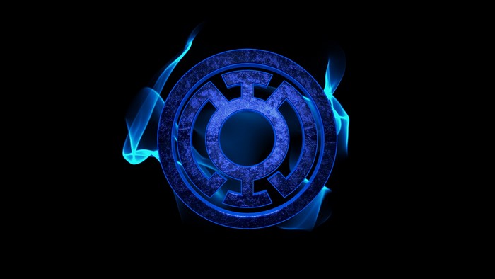 Blue Lantern symbol from DC Comics