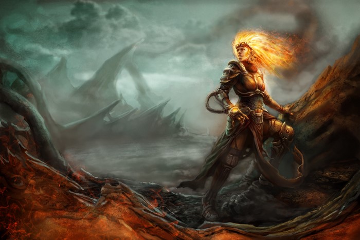 Chandra Nalaar from Magic The Gathering