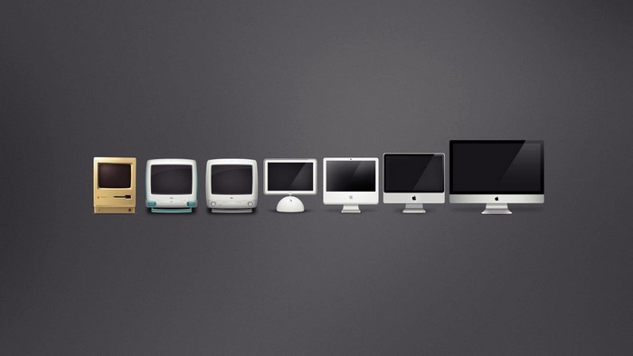 Evolution of Apple iMac computers