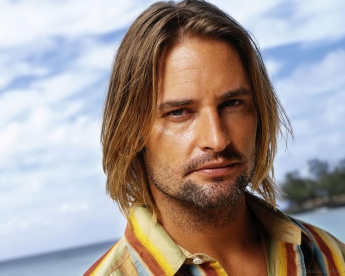 Josh Holloway actor long blonde hair