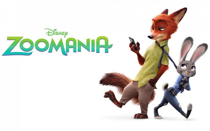Nick Wilde and Judy Hopps from Zootopia
