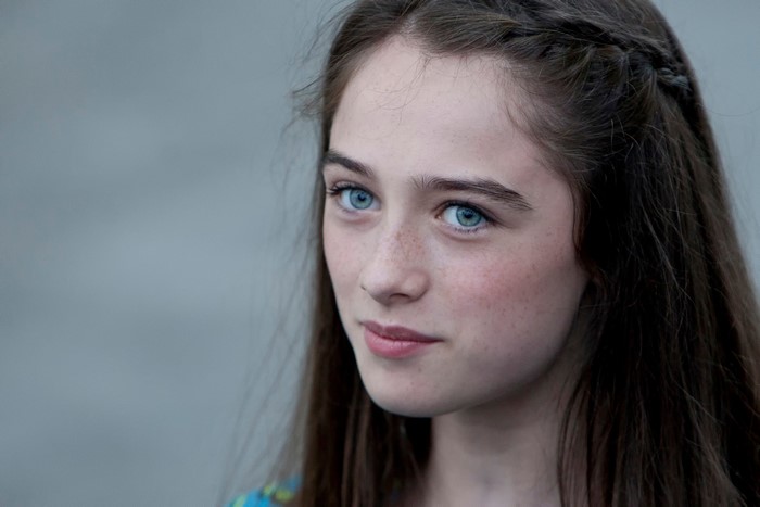 Raffey Cassidy as Athena from Tomorrowland