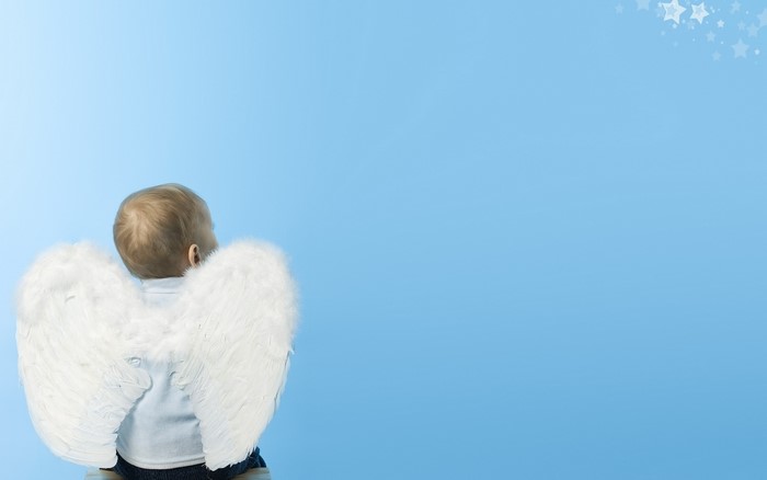 Baby with Angel Wings