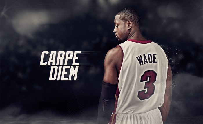 Dwyane Wade Miami Heat Basketball Player