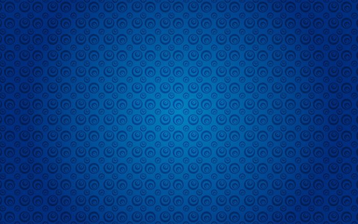 Blue gradient background with repeating circle pattern