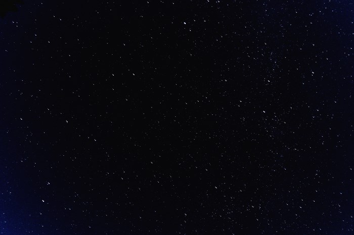 Night sky full of stars and galaxy