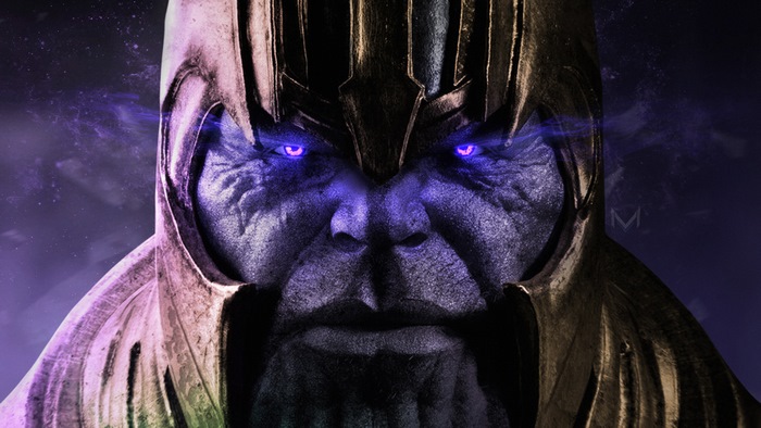 Thanos from Marvel Comics