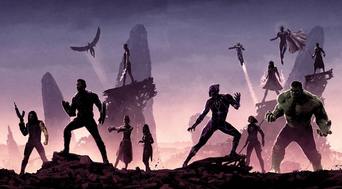 Avengers: Infinity War Poster 4K