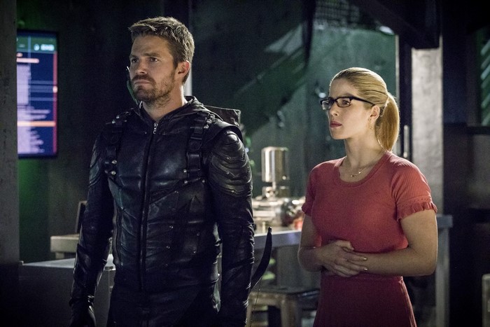 Oliver Queen and Felicity Smoak from Arrow