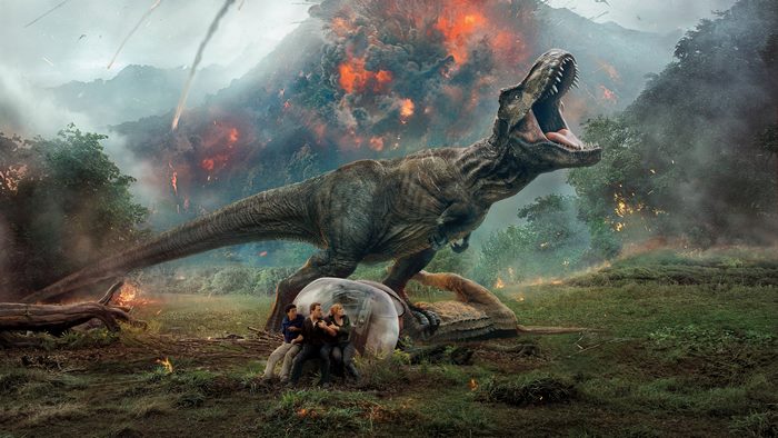 Tyrannosaurus Rex Attack Scene Jurassic World Fallen Kingdom 4K