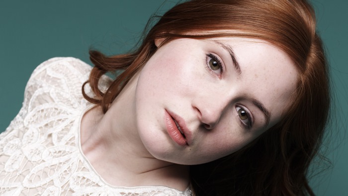 Karen Gillan 4K Closeup Portrait
