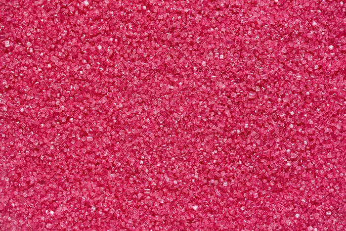 Pink Sugar Crystals Texture Background
