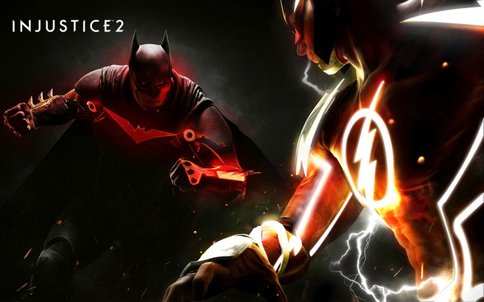 Batman and Flash from Injustice 2