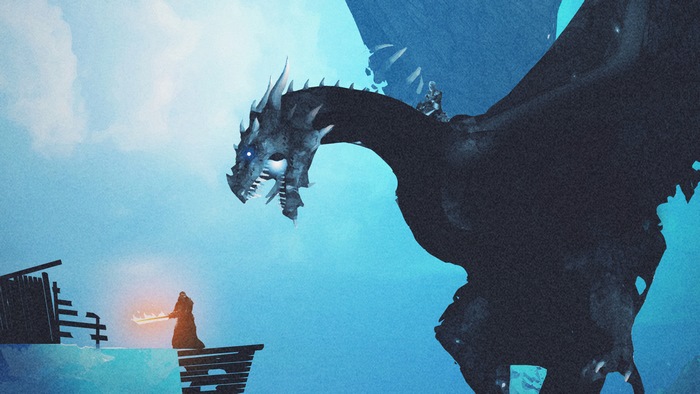 Night King riding a dragon from Game of Thrones