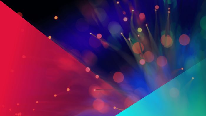 Abstract colorful bokeh lights background