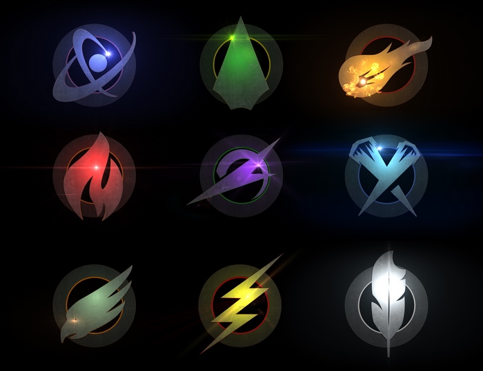 Legends of Tomorrow logos