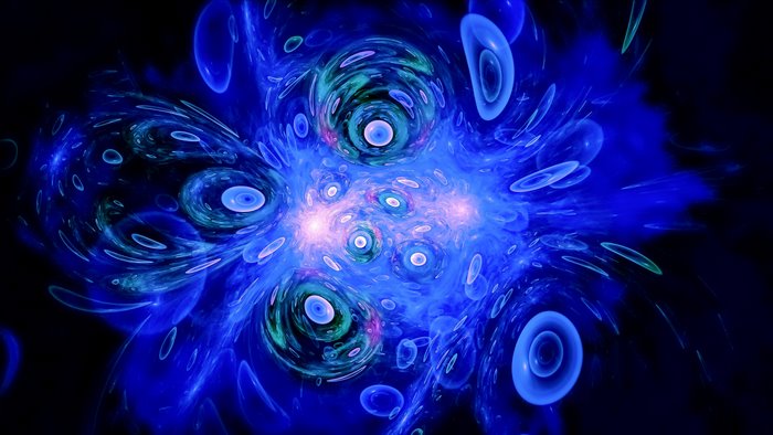 Abstract fractal digital art 4K