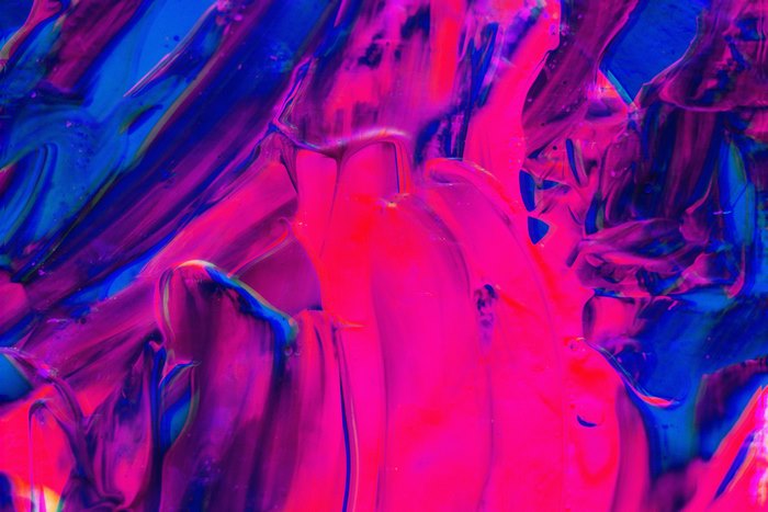 Abstract colorful paint strokes 4K