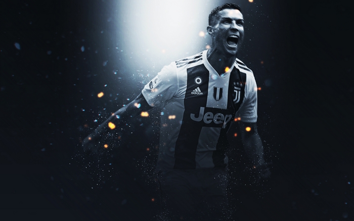 Cristiano Ronaldo in Juventus 4K