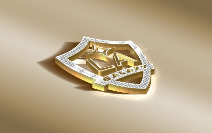 LA Galaxy MLS Soccer Emblem Logo